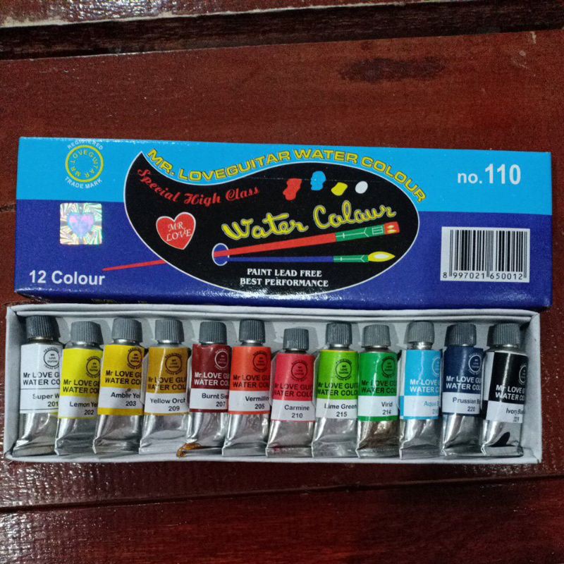 

CAT AIR MR. LOVEGUITAR NO.110 12WARNA(1SET)