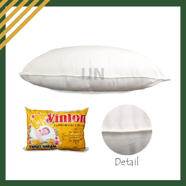 Bantal Dan Guling Set Dewasa Hotel Murah (Vinlon Set)