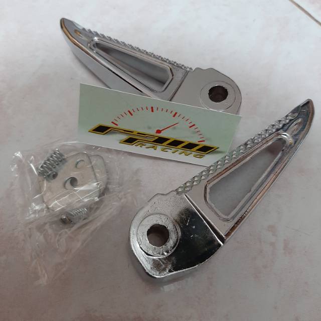 Injakan FootStep Belakang Chrome Matic Scoopy Beat Fi Vario Dll Asli