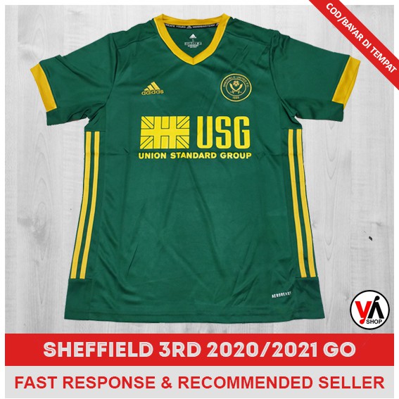 OBRAL Jersey Bola Sheffield United 3rd 2020 2021 Grade Ori - Jersey Bola Langka Medioker Termurah
