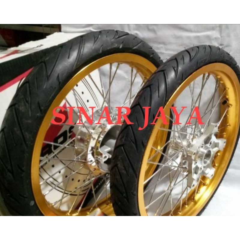 Paketan Velg 17 Cb150 R Cbr 150R New Cb150 Megapro new primus gl pro tiger revo vixion rxk mx dll