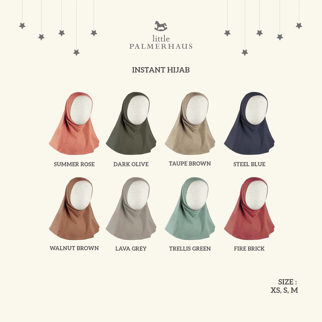 Castle - Instant Hijab (Hijab Anak)  - Little Palmerhaus - Jilbab Instant