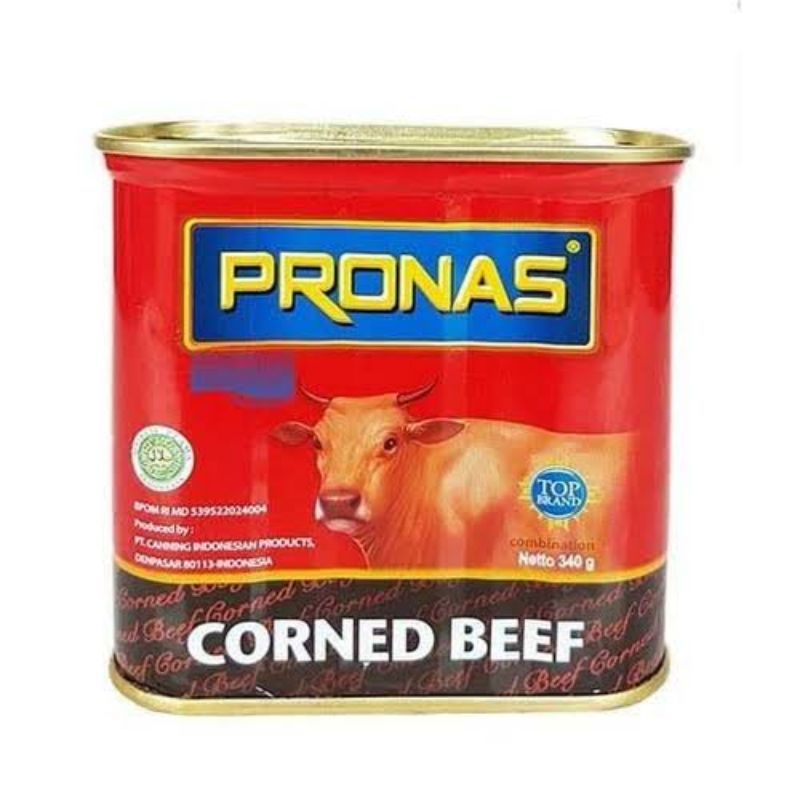 

PRONAS KORNET DAGING SAPI KALENG 120 198 340 GRAM