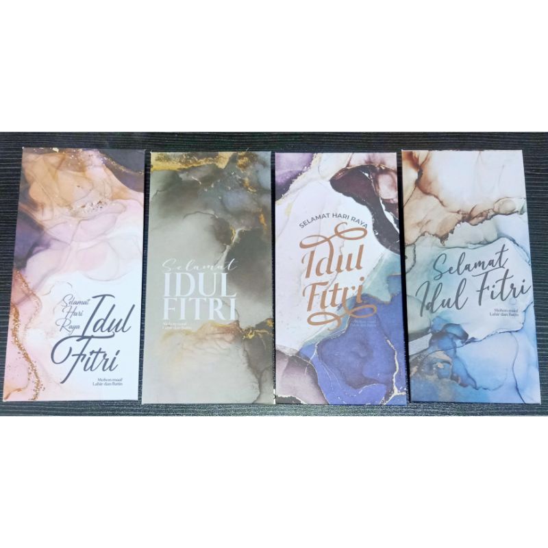 

Amplop Lebaran Premium Tema Water Colour (ISI 8 PCS) | ISI 4 DESAIN