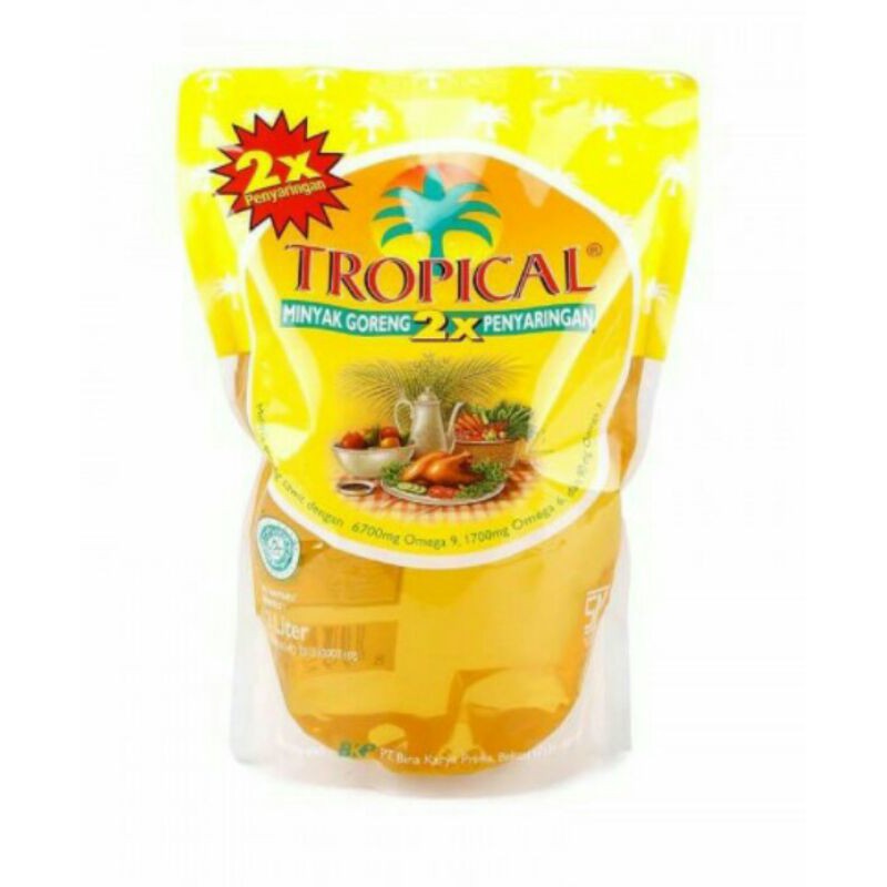 

Minyak goreng tropical 2 liter