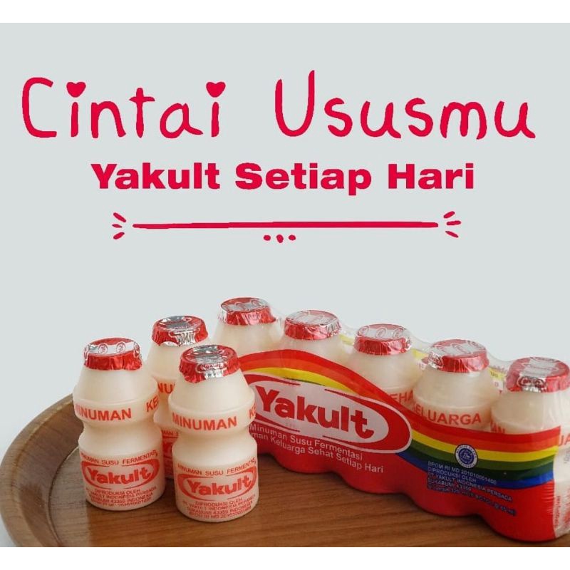 YAKULT Minuman Susu Fermentasi - Per Pack