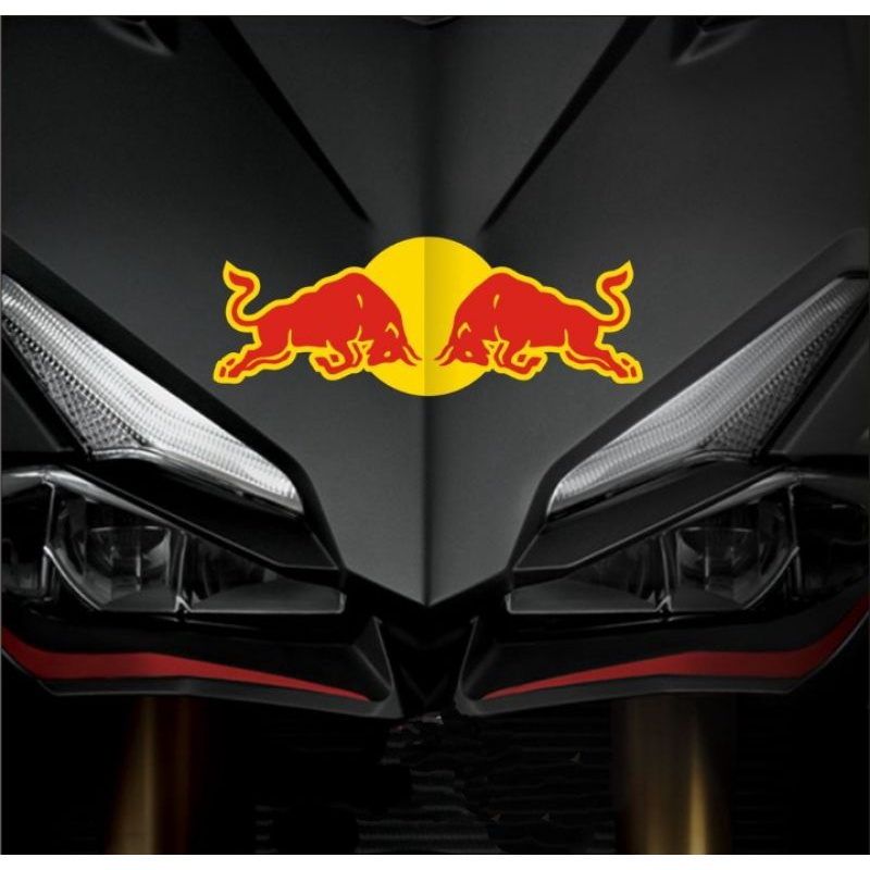 Stiker Redbull / Stiker Tumpuk Redbull / Stiker Redbull Motor-Helm / Stiker Redbull Universal /Stike