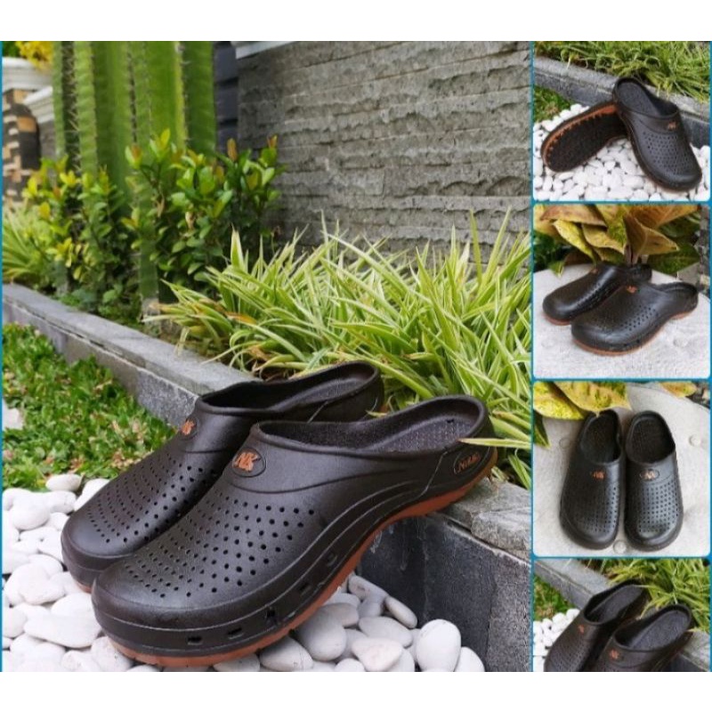 Nikko Sandal Selop 38-42 Pria Karet Anti / Sandal Selop Bakpao Baim Kerja Nikko 38-42 / Sandal Sepat