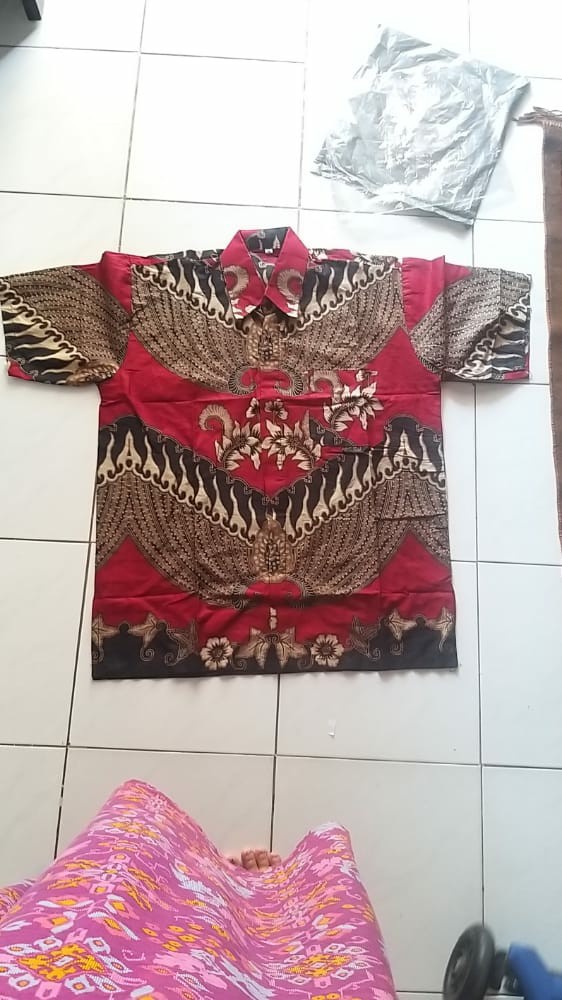 Atasan Hem Batik Pria Lengan Pendek New Motif Termurah
