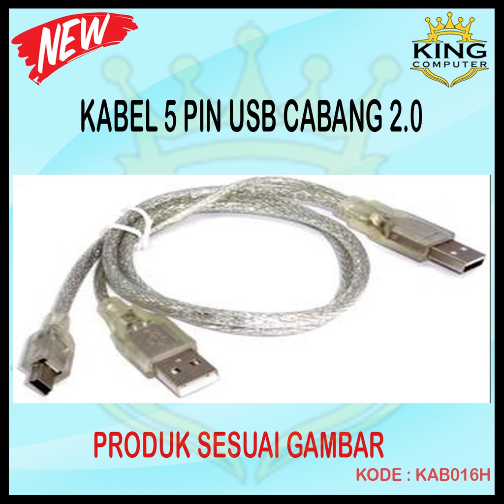 KABEL 5 PIN USB CABANG 2.0