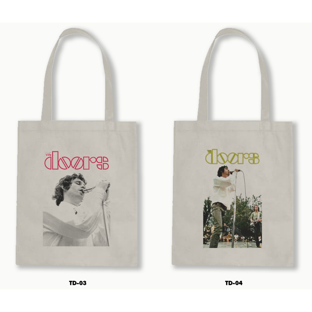 TOTE BAG BLACU - THE DOORS