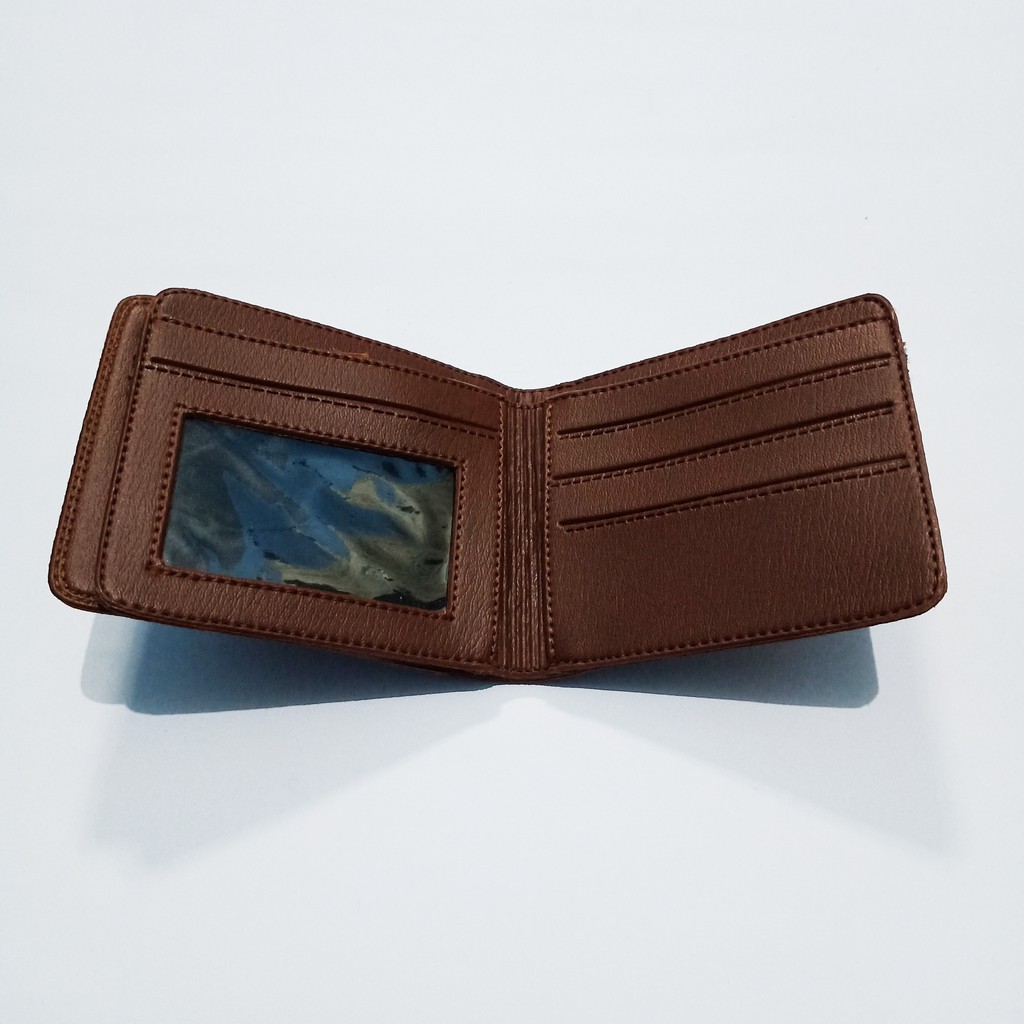 PROMO DOMPET PRIA AMT 02 POLOS PENDEK COKLAT TUA