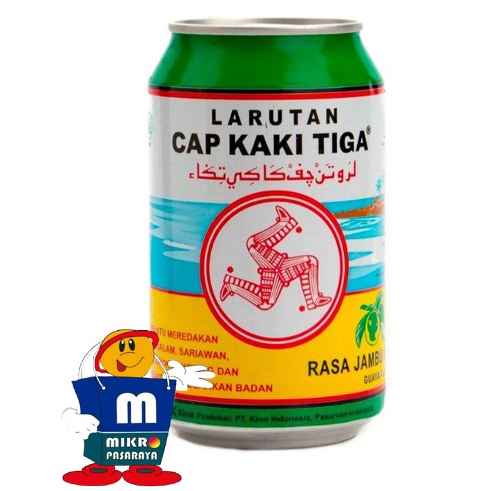 

Cap Kaki 3 cap kaki tiga Kaleng [320 mL] - JAMBU