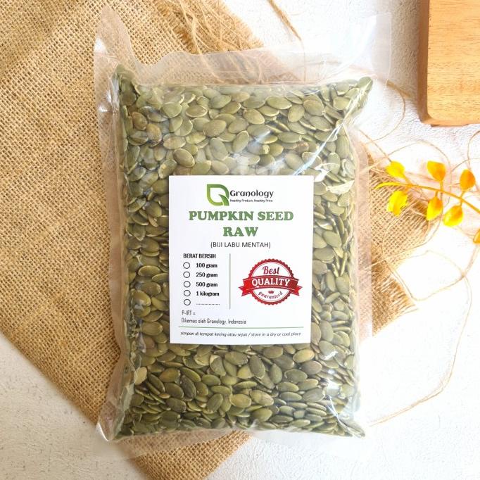 

Biji Labu Mentah / Raw Pumpkin Seed - 1 Kg