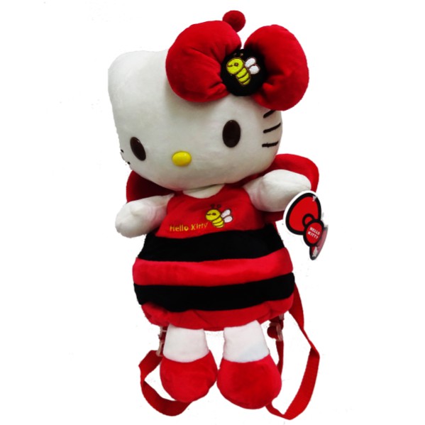 Sekawanmart Tas Ransel Anak Hello Kitty Import Bahan Boneka Full Body TERMURAH!!! ( 191142 )