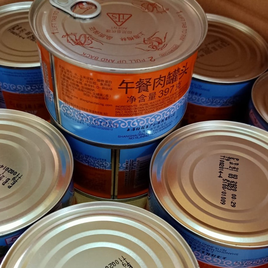 

2Xbtygneal Sakha Snack ) Luncheon Meat Tts /Ma Ling Tts 397 Gram (1 Kaleng)