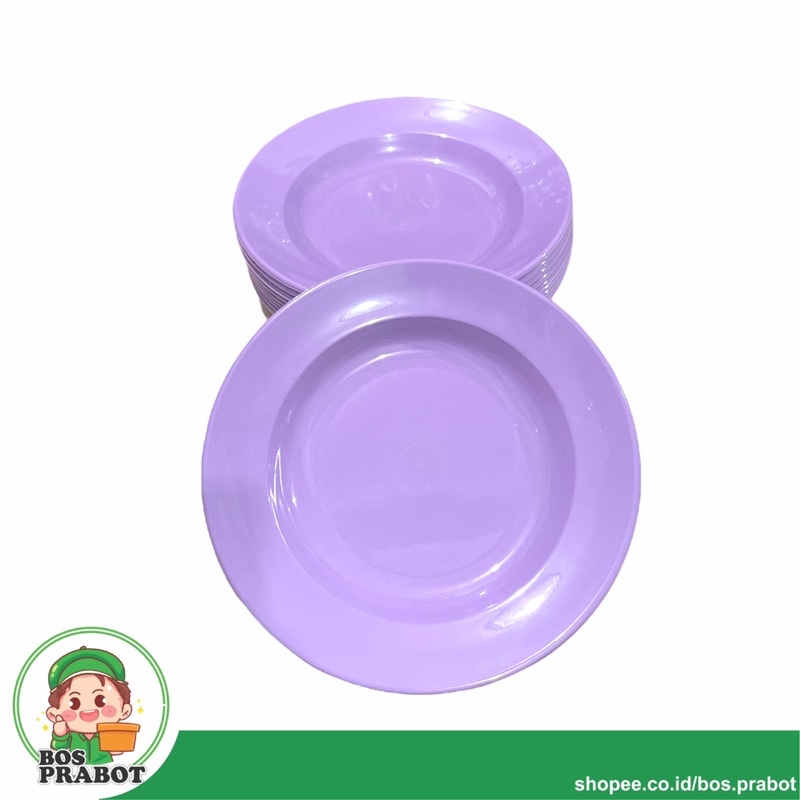 PIRING MAKAN 9INCH / PIRING MAKAN BULAT SEMI MELAMIN TEBAL BERKUALITAS / PIRING CANTIK / PIRING WARNA WARNI / PIRING MAKAN TEBAL / PIRING MAKAN MURAH HIGH QUALITY / PIRING MELAMIN BULAT 23CM / PIRING MAKAN SERBAGUNA / PIRING TEBAL TAHAN PANAS-3