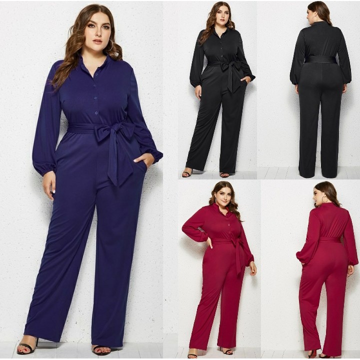 [GLFK] Jumpsuit Jumbo Terbaru 2023 / Pakaian Jumbo / Jumpsuit Wanita Kekinian / Baju Kodok Wanita Jumbo