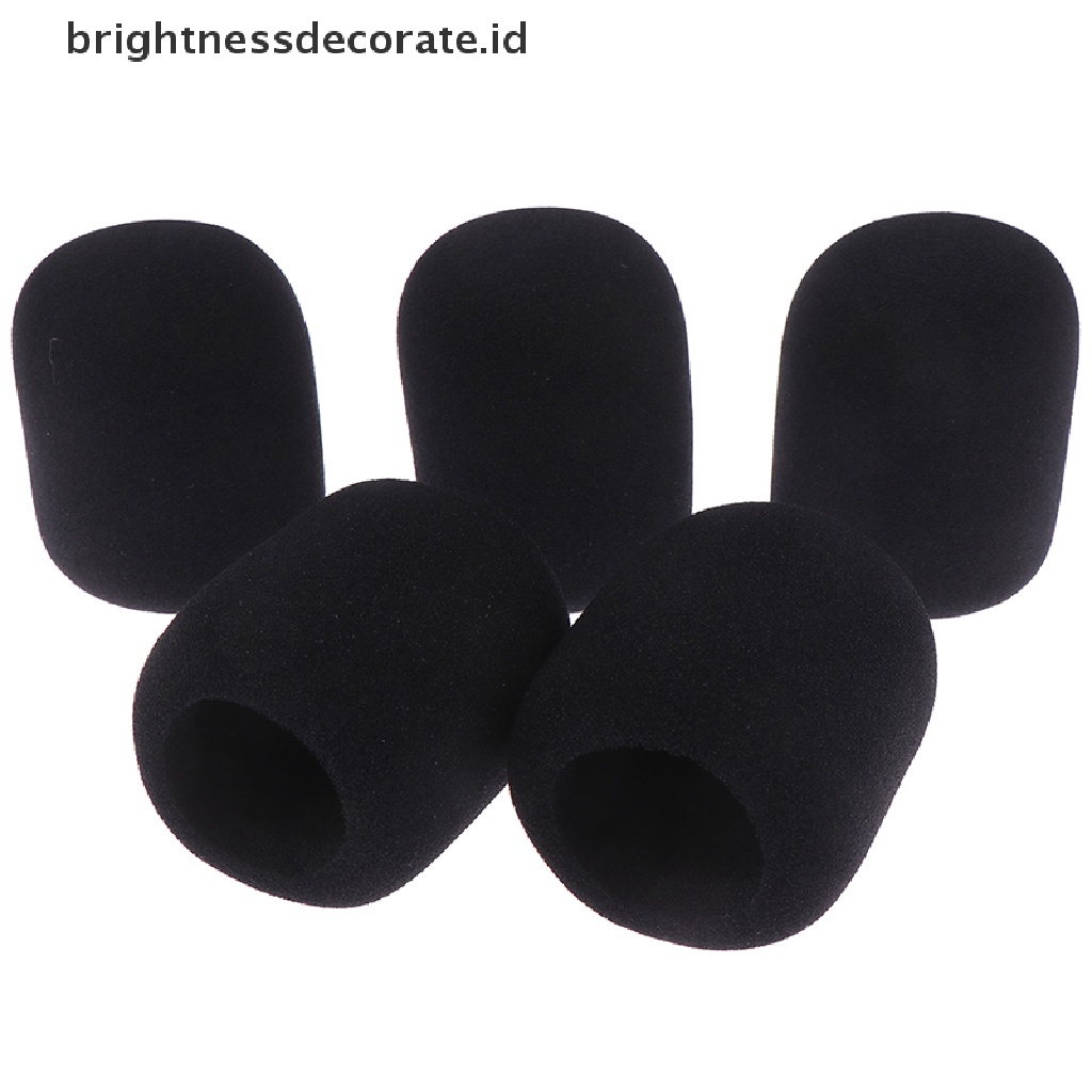 5 Pcs Cover Mikrofon Bahan Busa Untuk Panggung