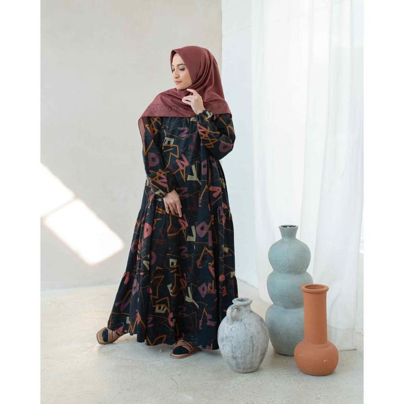 Aisha Dress In Black By Deenay Style