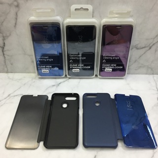 Case Clear View Standing Cover Oppo Realme 2 Pro Realme2