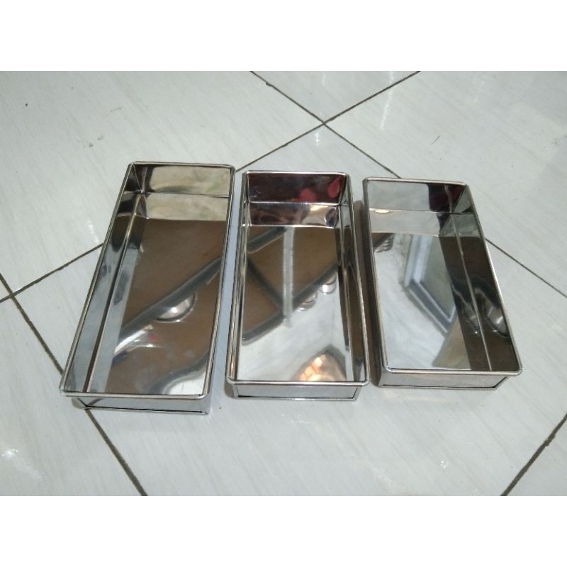 loyang brownies bahan stainless steel/loyang brownies kukus murah/loyang stainless