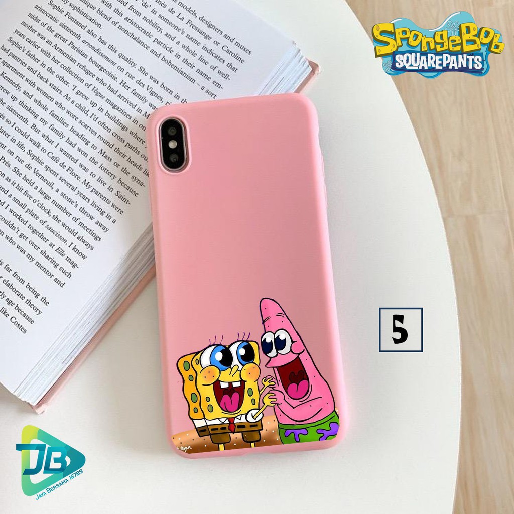 SOFTCASE SPONGEBOB IPHONE 5 6 6G 6G+ 7 7G 7G+ 8 8+ XR X XS XS MAX SE 2020 11 PRO PRO MAX 5.8 JB2990