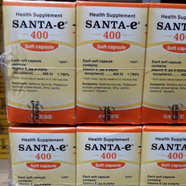 Santa E 400 250 100 Botol Isi 30 Vitamin Antioksidan Vitamin Kesuburan Shopee Indonesia