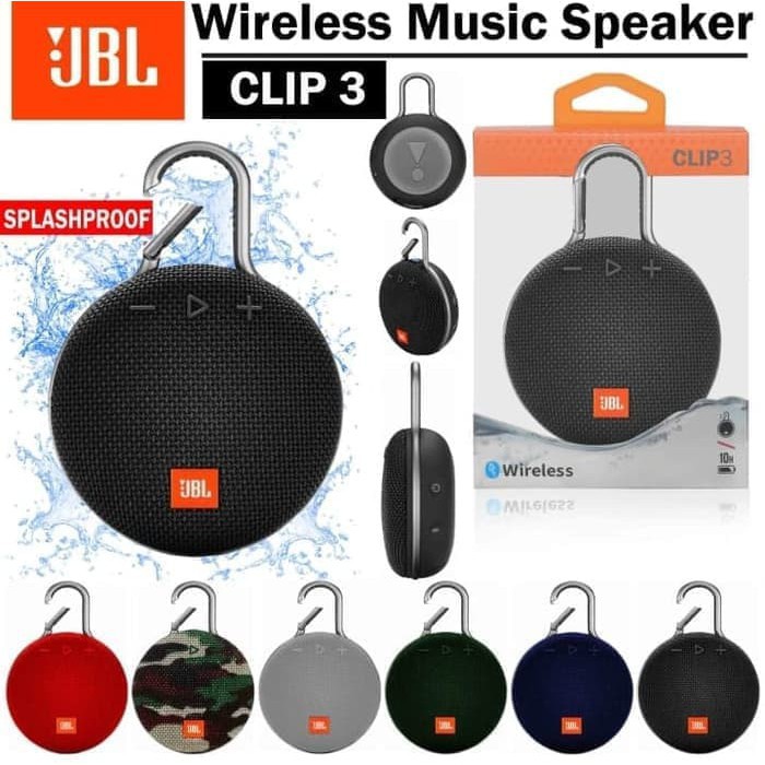 Speaker Bluetooth JBL Clip 3 OEM Speaker JBL