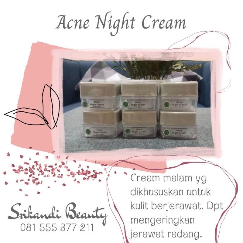 Cream Malam Acne MS Glow