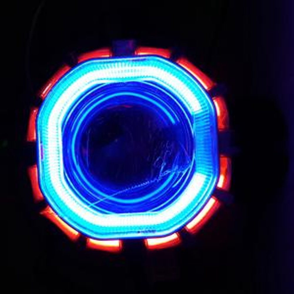 Lampu Projector honda CBR 150fi cbu thailand lampu HID utama angel eyes demon eyes devil eyes