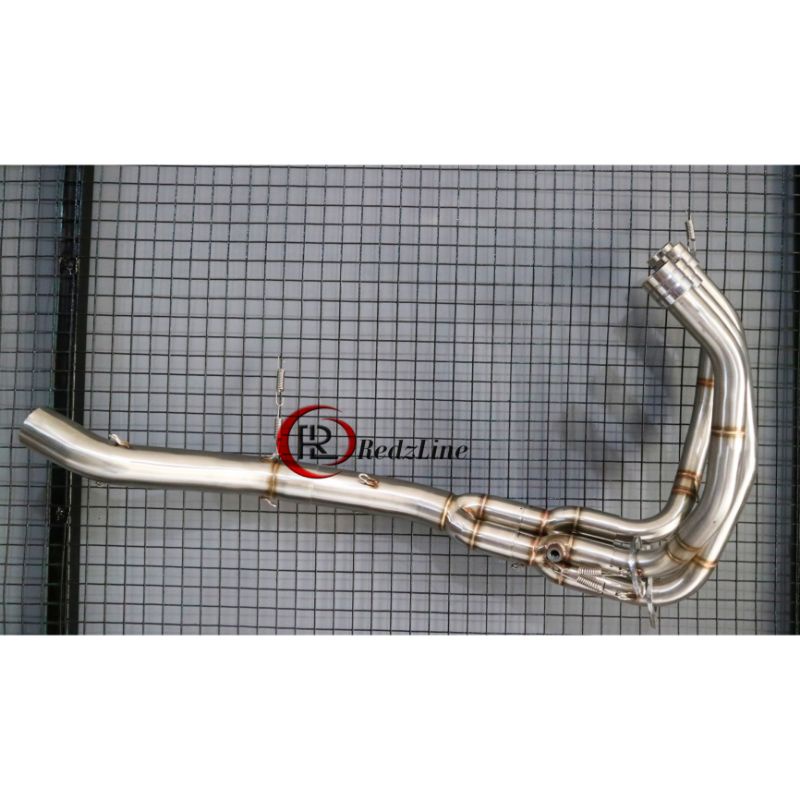 Header ZX25R Pipa Leher Full Bending Stainless Header Only Kawasaki ZX25R