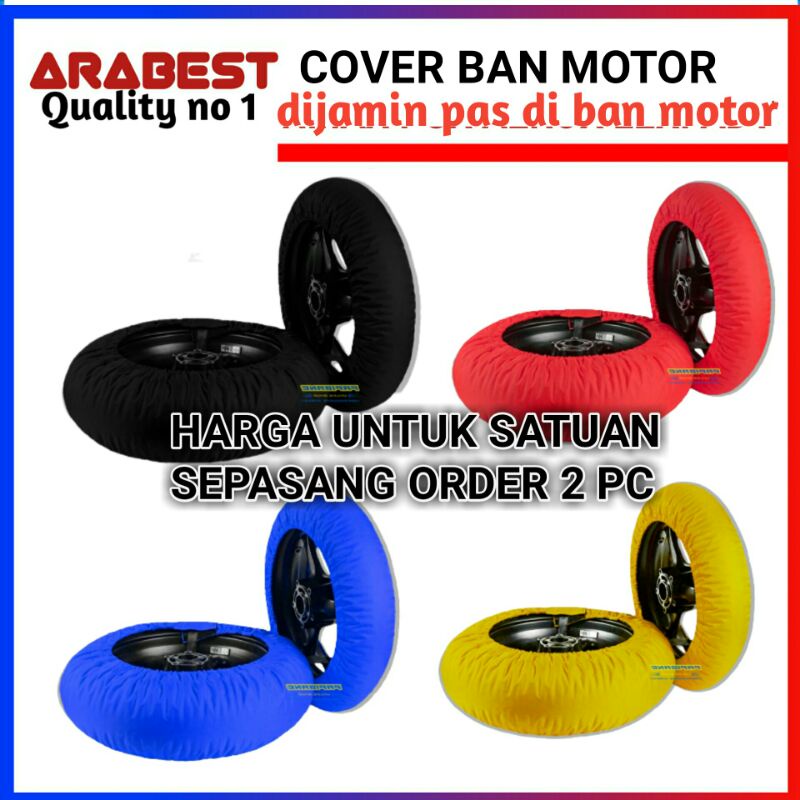 Srung Ban Cover Penutup Ban Motor UNIVERSAL HARGA SATUAN - COD Terlaris