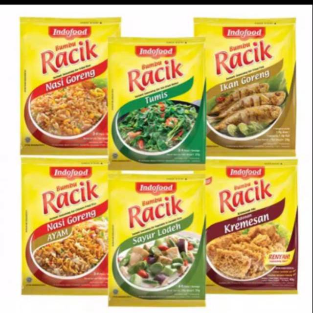 

Bumbu Racik Indofood all varian rasa 20gr