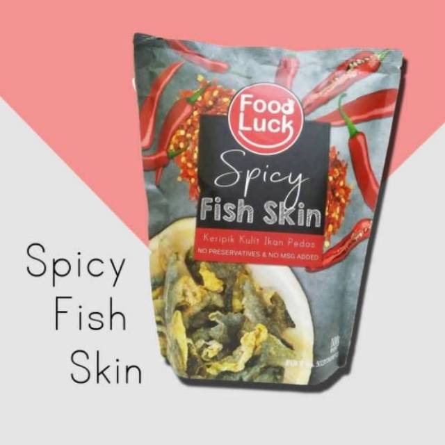 

Fish skin spicy 100 gram foodluck