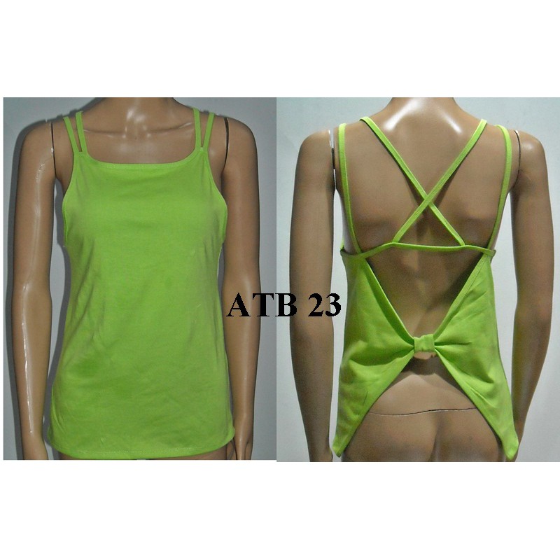 Baju senam tanktop senam zumba yoga dance kode ATB 23