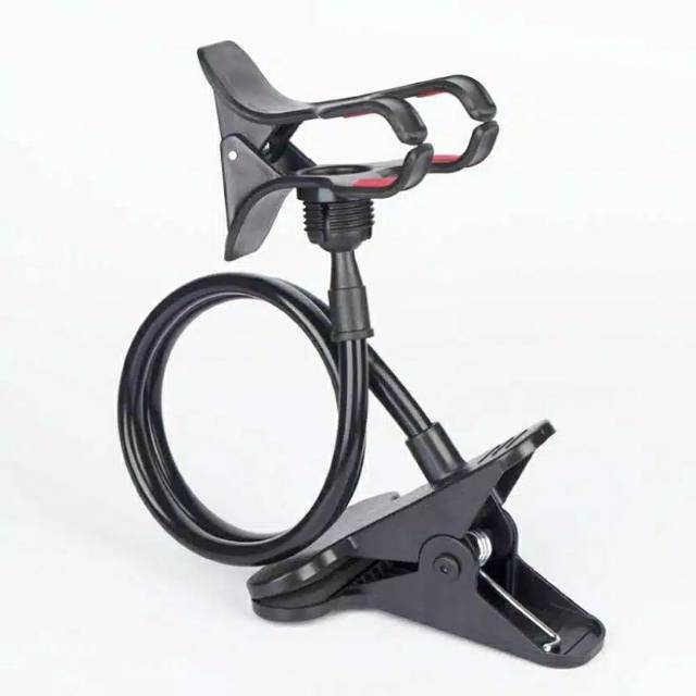 HOLDER JEPIT LAZYPOD HP MOUNT BRACKET SMARTPHONE MONOPOD MEJA YOUTUBE KUAT MUDAH |2010