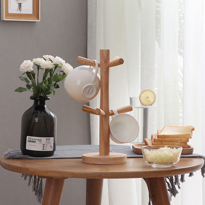 Inaso Gantungan Cangkir Kayu Mug Holder Minimalis Rak Inaso Gantungan Cangkir Kayu Mug Holder Minimalis Rak