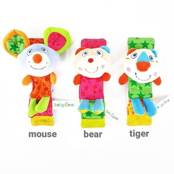 RTL15 gelang rattle baby kricikan mainan anak bayi