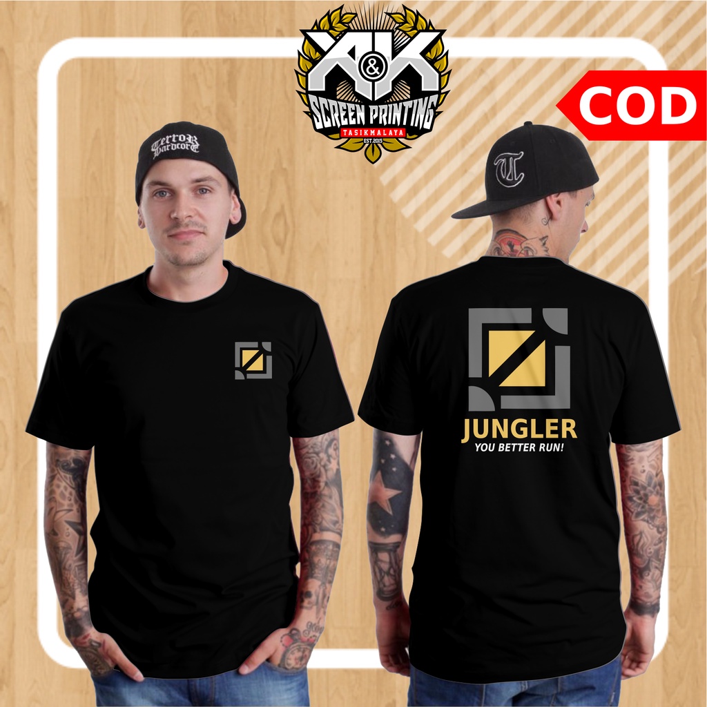 KAOS ML MLBB ALL ROLE JUNGLER GOLD EXP MID ROAMER BAJU MLBB