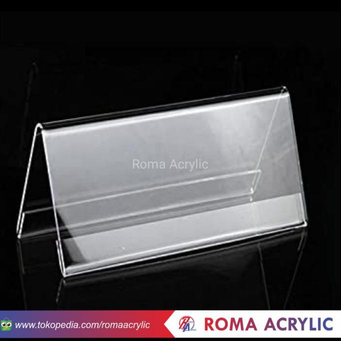 

✨BISA COD✨ sign holder acrylik/papan nama/name desk