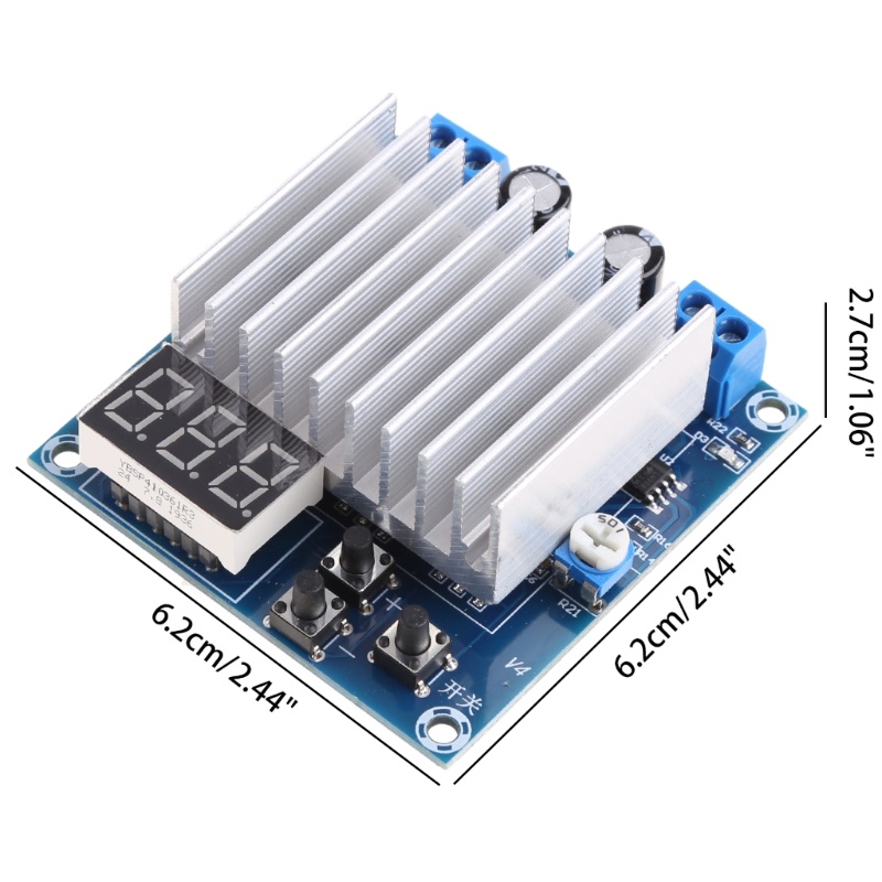 Btsg XH-M188 Untuk Modul Daya DC Volt NC Voltage Regulator Tombol Control 0-12V Outpu