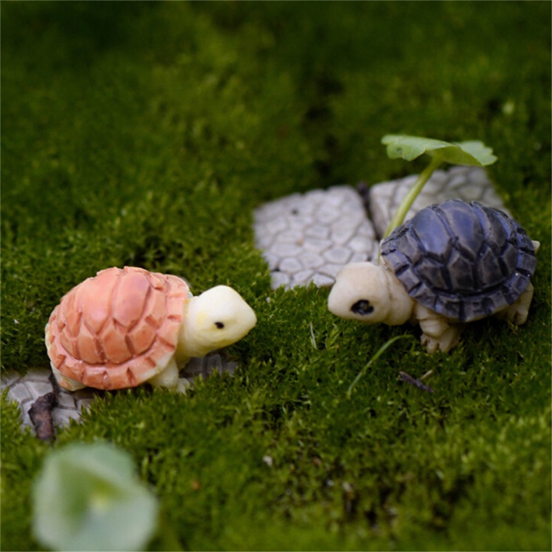 10pcs Miniatur Kura-Kura Untuk Rumah Boneka
