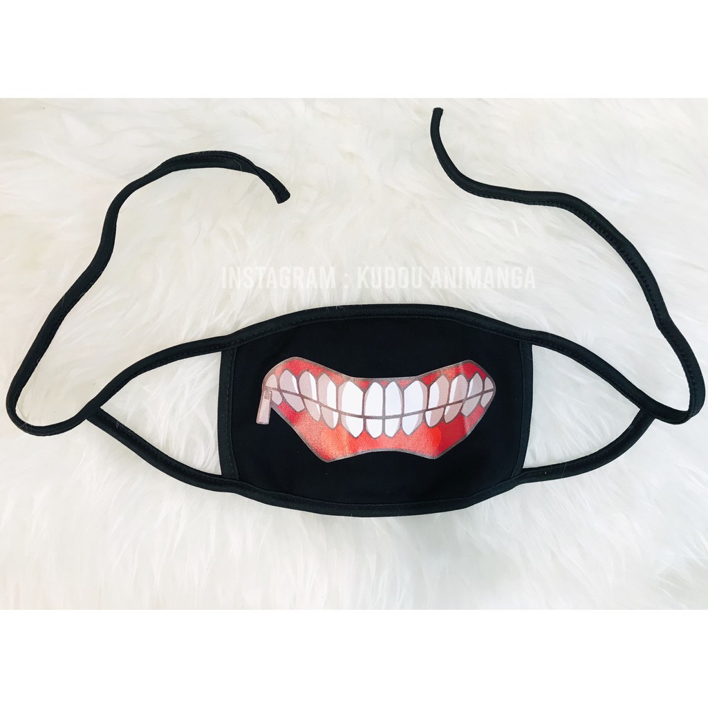 Masker Kaneki , MASKER ANIME-MASKERNYA PARA WIBU Anime Tokyo Ghoul