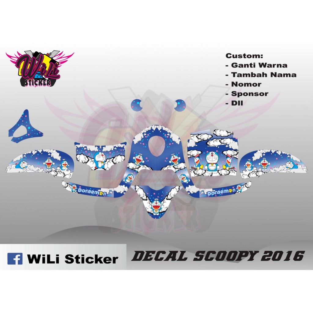 Decal Scoopy FI 2016 Full Body