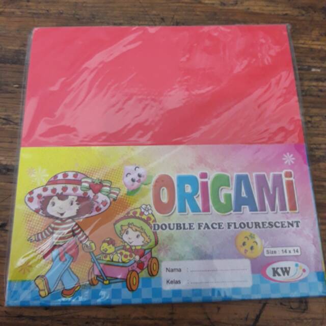 

Kertas Origami 2 Sisi Warna 14 x 14