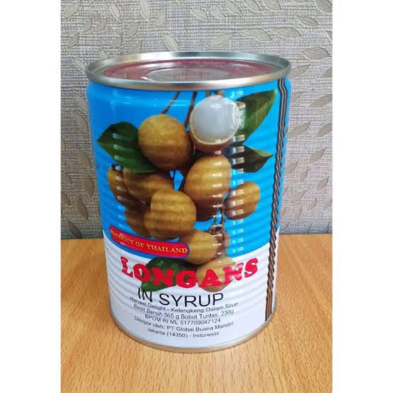 

Longan buah kaleng kelengkeng 565gr