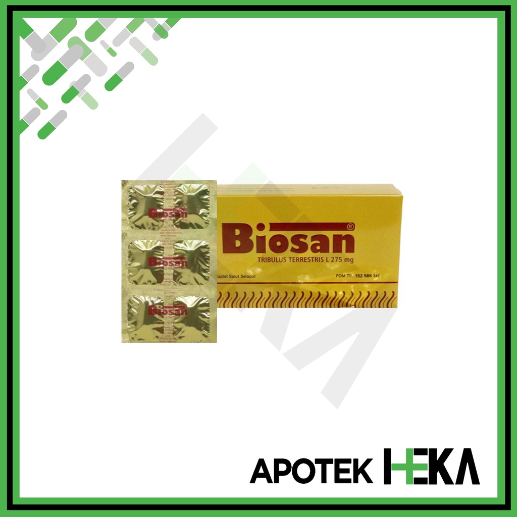 Biosan Kaplet Box isi 5x6 - Membantu Menambah Stamina (SEMARANG)