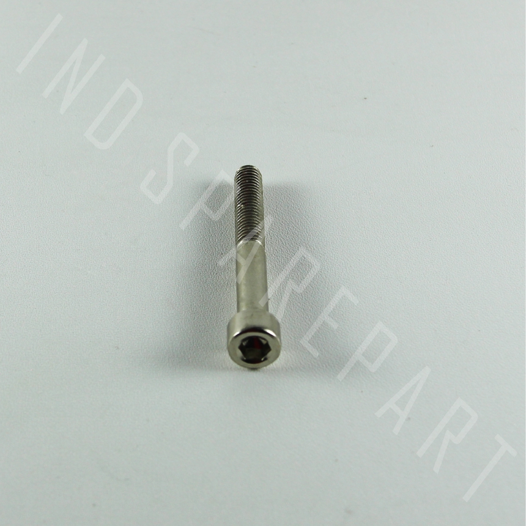 Baut-Baud-Bolt L-L5 M6x50-6X50-M 6 x 50 Kunci-K 5 P-Pitch 1