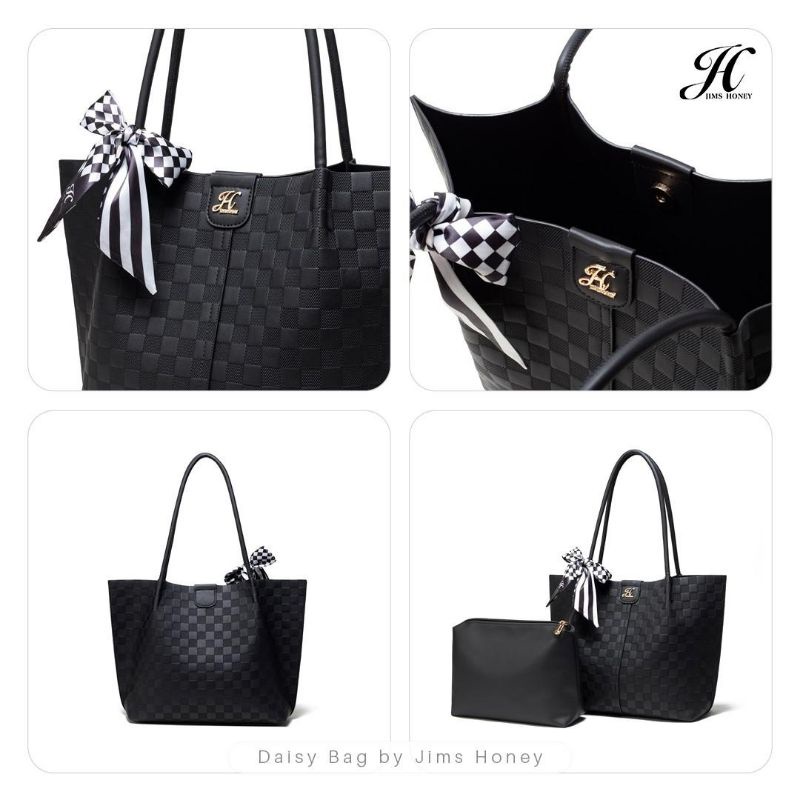 DAISY BAG JIMS HONEY ORI TAS TOTE 2IN1 BAHU SELEMPANG WANITA IMPOR FASHION CEWEK KOREA HAND SLING LAPTOP